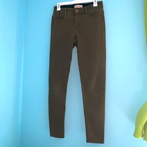 Olive Green Rewind Jeans